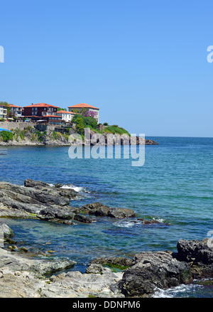 Antica città di Sozopol in Bulgaria Foto Stock