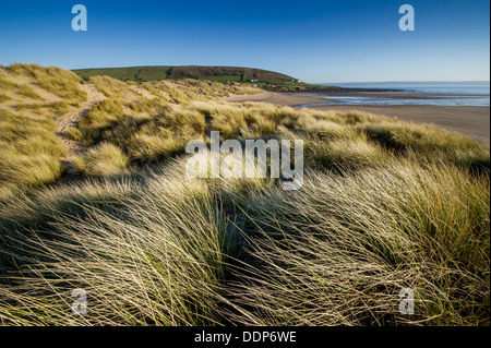 Croyde bay sulla North Devon Coast Foto Stock
