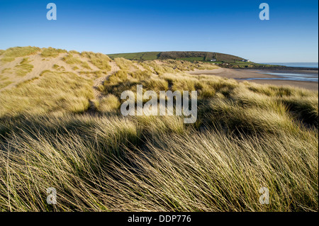 Croyde bay sulla North Devon Coast Foto Stock