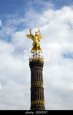 Colonna della Vittoria di Berlino, Berlino, Germania. Foto Stock