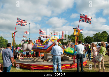 Luna park, Lambeth Paese mostrano 2013, Brockwell Park, London, Regno Unito Foto Stock