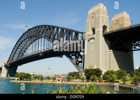 Il Ponte del Porto di Sydney, Sydney, NSW, Australia Foto Stock