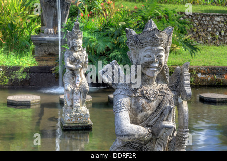 Indonesia, Bali, Tirtagangga, acqua Palace (Taman Tirtagangga) Foto Stock