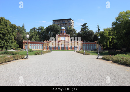 Palazzina Ducale Estense giardini pubblici, Modena, Italia Foto Stock