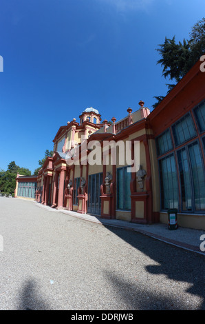 Palazzina Ducale Estense giardini pubblici, Modena, Italia Foto Stock