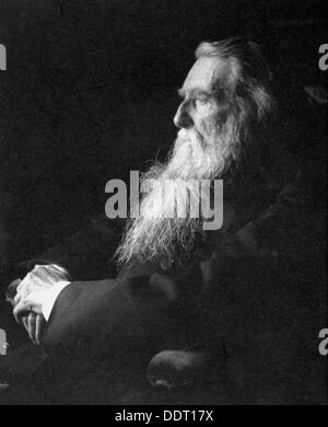 John Ruskin, artista inglese, poeta e critico, c1897. Artista: Emil Otto Hoppe Foto Stock