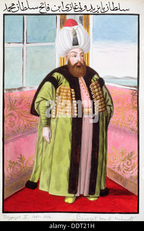 Bayezid II, Imperatore Ottomano, (1808). Artista: John Young Foto Stock