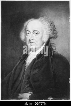 John Adams, secondo presidente degli Stati Uniti d'America Artista: sconosciuto Foto Stock