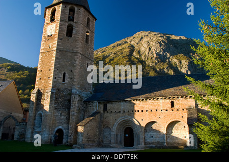 Sant Andreu chiesa romanica. Foto Stock