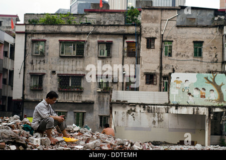 Xian Cun Village , Guangzhou , Cina Foto Stock