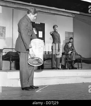 Una scena da Terence Rattigan play, Ross, Worksop College, Nottinghamshire, 1963. Artista: Michael Walters Foto Stock