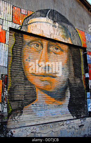 Street Art, il centro cittadino di Los Angeles Foto Stock