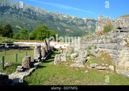 Il bouleuterion a Dodona, Grecia. Artista: Samuel Magal Foto Stock