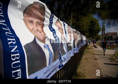 Australian elezione federale, 2013, Bondi Beach NSW Australia Foto Stock