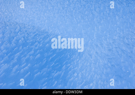 Close-up fom cristalli di ghiaccio, Haute Savoie, Francia Foto Stock