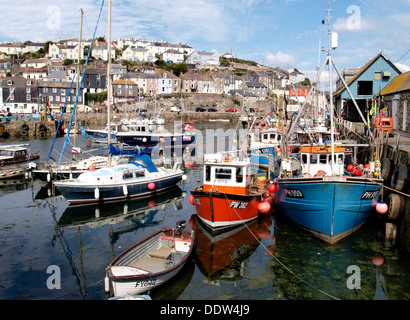 Mevagissey, Cornwall, Regno Unito Foto Stock