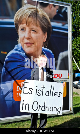 Anti NSA manifestazione a Berlino Foto Stock