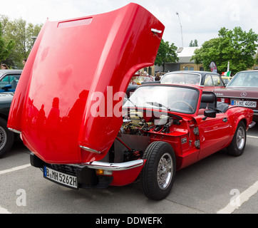 Berlino - 11 Maggio: British sports car Triumpf Spitfire 1500, XXVI Oldtimer-Tage Berlin-Brandenburg, 11 Maggio 2013 Berlino, Germania Foto Stock