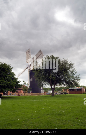 Condizioni atmosferiche avverse su Lincoln shire Inghilterra Foto Stock