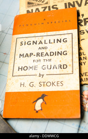 'Signalling e spot di lettura per la casa di guardia' da HG Stokes dal 1940 e utilizzati durante il WW2 Foto Stock