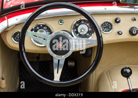 Cabina aperta piccola vettura sportiva Austin-Healey Sprite Foto Stock