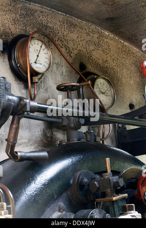 Gwili Railway - Rheilffordd Ager y Gwili Haulwen 0-6-0 serbatoio a sella motore a vapore Foto Stock