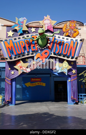 Muppet Visione 3D, Disneyland Resort, gli Studios di Hollywood, California Adventure Park Foto Stock