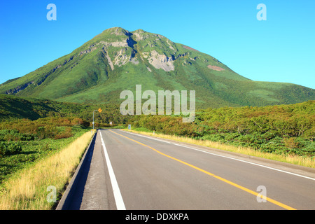 Montare Rausu, Hokkaido Foto Stock