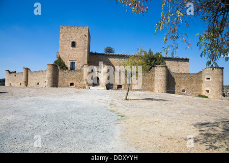 Il castello di Pedraza, Spagna, XV secolo (2007). Artista: Samuel Magal Foto Stock