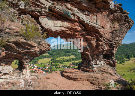 Wachtfels arco rock Foto Stock