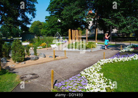 Fiore di Tallinn Festival summer 2013 Tornide väljak torri piazza fuori alle mura della vecchia città Tallinn Estonia Paesi Baltici Europa Foto Stock