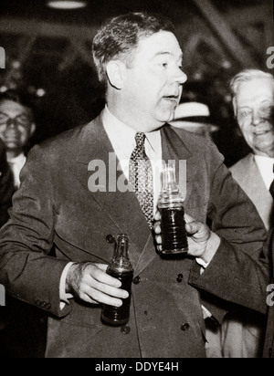 Huey Long, uomo politico americano, primi 1930s. Artista: sconosciuto Foto Stock