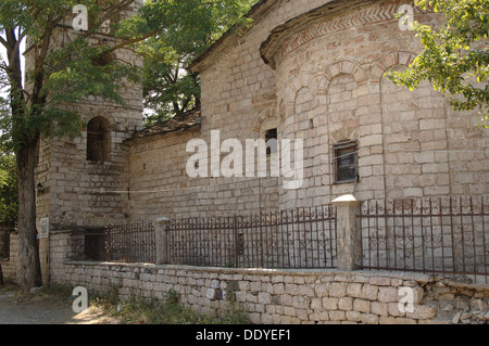 Repubblica di Albania. Moscopole. Chiesa di San Nicola. Il XVIII secolo. Esterno. Foto Stock