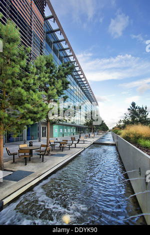 Millennium Point in Eastside City Park, Birmingham West Midlands, England, Regno Unito Foto Stock