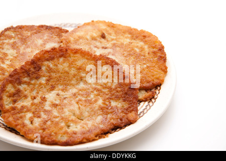 Frittelle di patate Foto Stock