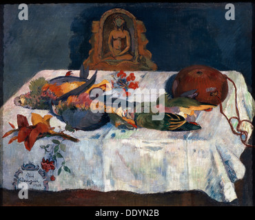 'Still vita con dei pappagalli, 1902. Artista: Paul Gauguin Foto Stock