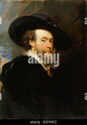 'SELF-portrait", 1623. Artista: Peter Paul Rubens Foto Stock