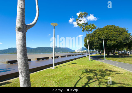 La Esplanade di Cairns, Queensland, Australia Foto Stock