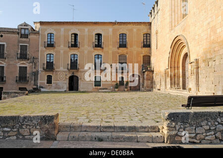 Monestir de Santa Maria de Santes Creus, abbazia cistercense, monastero, chiesa, Santes Creus, Tarragona, Catalogna, Spagna, Europa Foto Stock