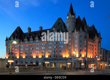 Canada Ontario, Ottawa, Chateau Laurier Hotel, Foto Stock