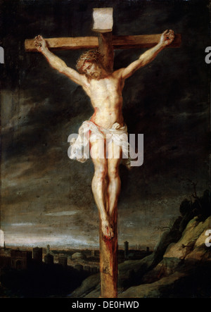 "La Crocifissione". Artista: Peter Paul Rubens Foto Stock
