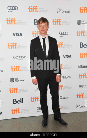 Toronto, Ontario, Canada. 9 Sep, 2013. Attore DANE DEHAAN di 'Metallica attraverso la mai arriva a Scotiabank Theatre premiere durante 2013 Toronto International Film Festival il 9 settembre 2013 a Toronto in Canada. Credito: Igor Vidyashev/ZUMAPRESS.com/Alamy Live News Foto Stock