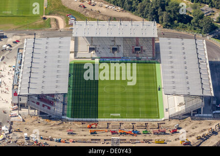 Vista aerea, il recentemente aperto stadium di Essen, la zona della Ruhr, Renania settentrionale-Vestfalia Foto Stock