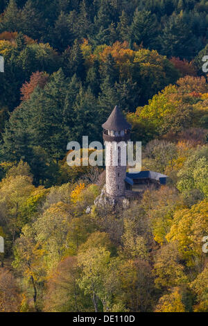 Wildenburg rovine del castello nella foresta di Idar bassa catena montuosa Foto Stock