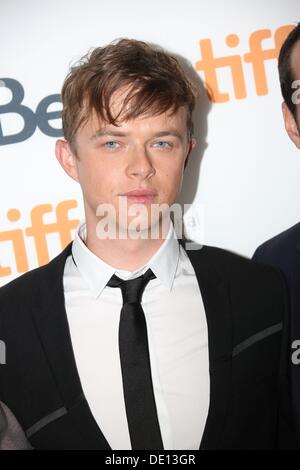 Toronto, Canada. Decimo Sep, 2013. Attore Dane DeHaan assiste la premiere di 'Metallica: attraverso il mai' durante la trentottesima annuale di Toronto International Film Festival aka formato TIFF a Scotiabank Theatre di Toronto, Canada, il 09 settembre 2013. Foto: Hubert Boesl Credito: dpa picture alliance/Alamy Live News Foto Stock