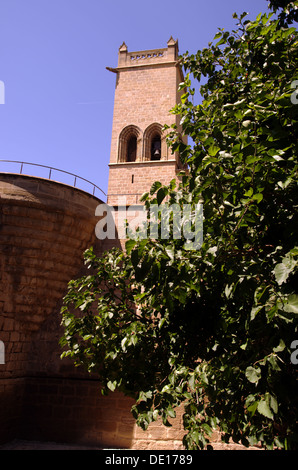 Torri del Palazzo Reale di Navarra di kings di Olite (Navarra, Spagna) Foto Stock