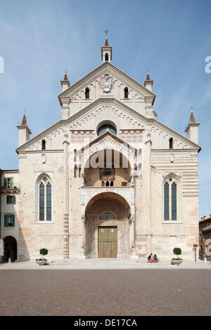 Cattedrale di Santa Maria Matricolare, Verona, Veneto, Italia, Europa Foto Stock