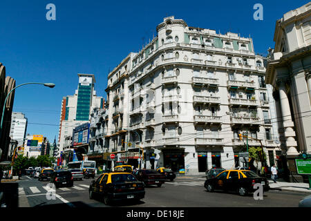 Avenida Corrientes, Corrientes Avenue, Buenos Aires, Argentina, Sud America Foto Stock