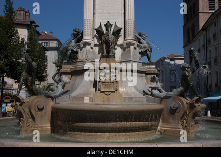 Posizionare Notre Dame Grenoble Rhone Alpes Alpi Francia Europa Foto Stock