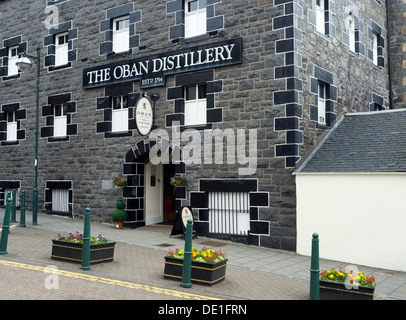 The Oban distilleria di whisky scozzese di Oban Regno Unito Foto Stock